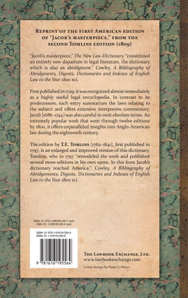The Law-Dictionary: Explaining the Rise Progress and Present State...