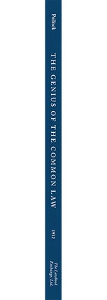 The Genius of the Common Law.