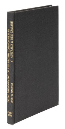 Item #27107 Sweet and Maxwell's Legal Bibliography. Vol. 6 Australia & New Zealand. Leslie F....