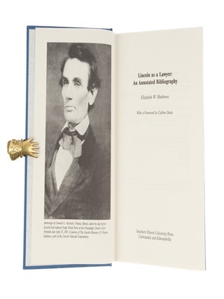 Lincoln as a Lawyer: An Annotated Bibliography.
