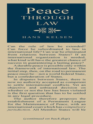 Peace Through Law.