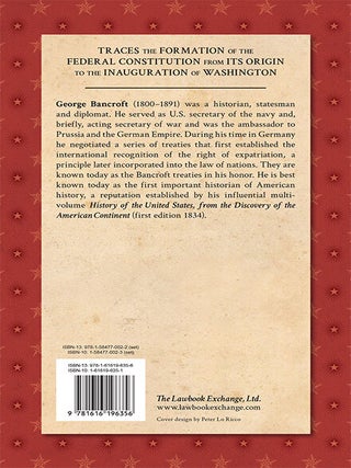 History of the Formation of the Constitution of the United States...