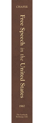 Free Speech in the United States. Revised Second edition (1967).