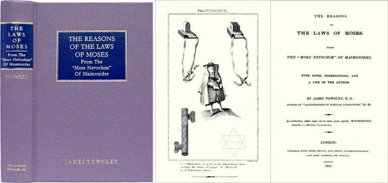 Item #30769 The Reasons of the Laws of Moses. James Townley.