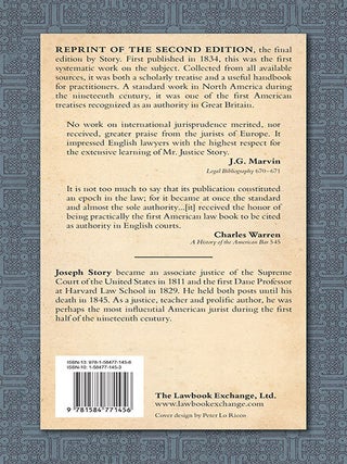 Commentaries on the Conflict of Laws Foreign and Domestic in Regard...