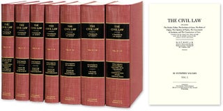 Item #30898 The Civil Law Including the Twelve Tables. The Institutes... 7 Vols. S. P. Scott