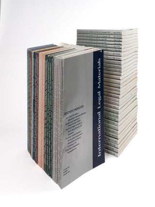 Item #31890 International Legal Materials. Am Soc Int Law Vols 21-31 (1982-1992). American...
