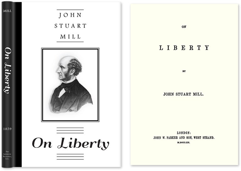 Item #33606 On Liberty. John Stuart Mill.