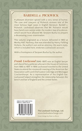 The Law and Lawyers of Pickwick