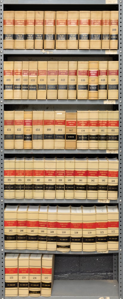 Item #34196 United States Reports. Official ed. 59 Volumes. United States Supreme Court.