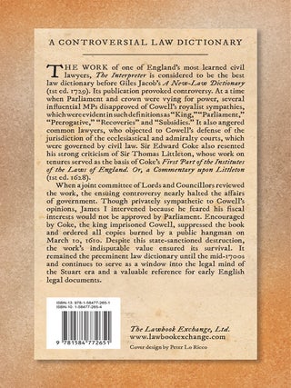 The Interpreter: Or Booke Containing the Signification of Words...