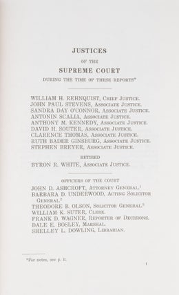 U.S. Supreme Court Official Reports. Preliminary Print Vol. 533 2 Pts
