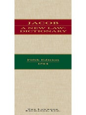 A New Law-Dictionary: Containing, The Interpretation and...