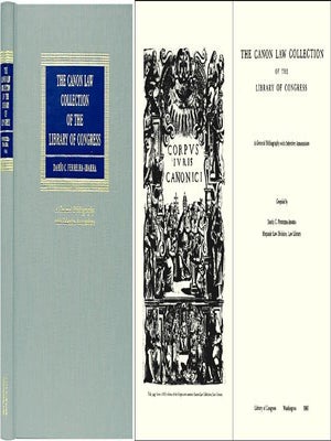 Item #37467 The Canon Law Collection of the Library of Congress. A General. Dario C....