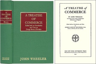 Item #38143 A Treatise of Commerce. John. George Burton Hotchkiss Wheeler