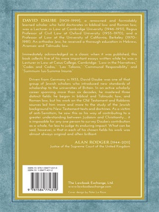 Studies in Biblical Law.