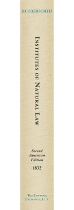 Institutes of Natural Law; Being the Substance of a Course of...