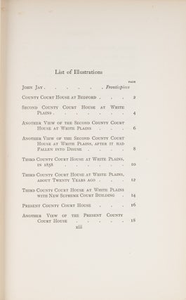 The Bar of Rye Township, Westchester County New York: An Historical...
