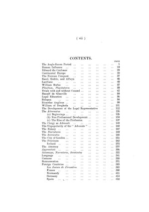 A History of the English Bar and Attornatus to 1450.