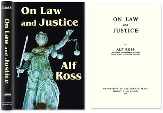Item #40749 On Law and Justice. Alf Ross
