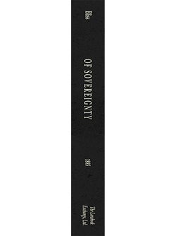 Of Sovereignty.