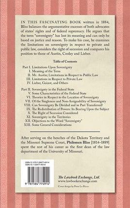 Of Sovereignty.