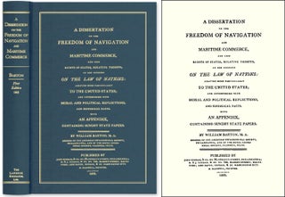 Item #41238 A Dissertation on the Freedom of Navigation and Maritime Commerce. William Barton