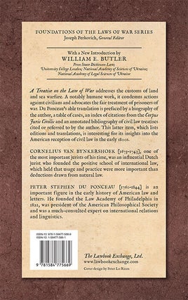A Treatise on the Law of War. Joseph Perkovich Gen Editor.