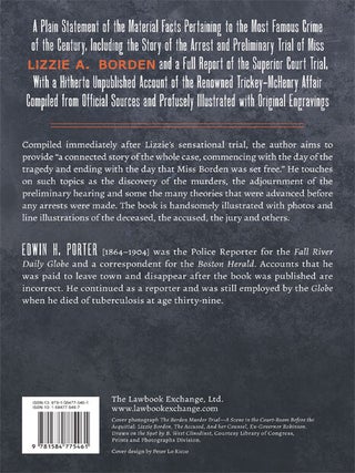 The Fall River Tragedy. A History of The Borden Murders. A Plain...