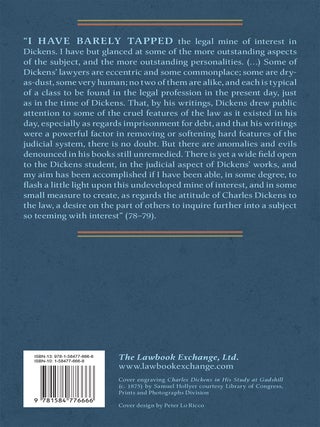 Charles Dickens and the Law.