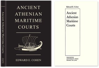 Item #42404 Ancient Athenian Maritime Courts. Edward E. Cohen