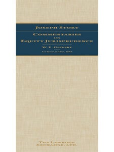 Commentaries on Equity Jurisprudence.