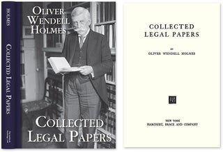 Item #42603 Collected Legal Papers. Oliver Wendell Holmes