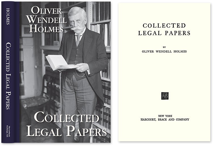 Item #42603 Collected Legal Papers. Oliver Wendell Holmes.