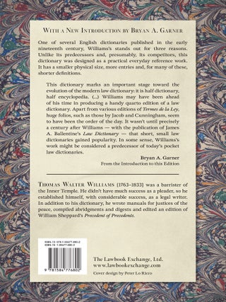 A Compendious and Comprehensive Law Dictionary; Elucidating the...