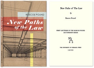 Item #43263 New Paths of the Law. Roscoe Pound