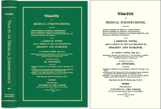 Item #43969 Tracts on Medical Jurisprudence Including Farr's Elements of. Thomas Cooper