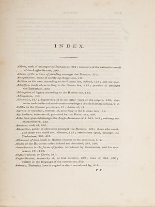 An Inquiry into the Origin of the Laws and Political Institutions...
