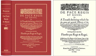 Item #44617 De Pace Regis et Regni Viz. A Treatise Declaring Which be the Great. Ferdinand Pulton