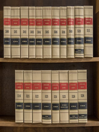 Item #45068 United States Reports. Official edition. 19 Miscellaneous Volumes. United States...