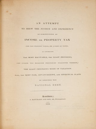 Item #45180 An Attempt to Shew the Justice and Expediency of Substituting an. Benjamin Sayer