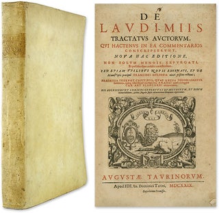 Item #45654 De Laudimiis Tractatus Auctorum, Qui Hactenus in ea Commentarios. Francisco de Solsona