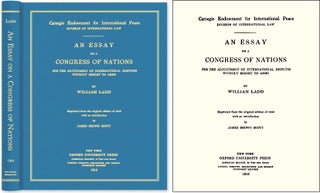 Item #46354 An Essay on a Congress of Nations for the Adjustment International. William. Mark...