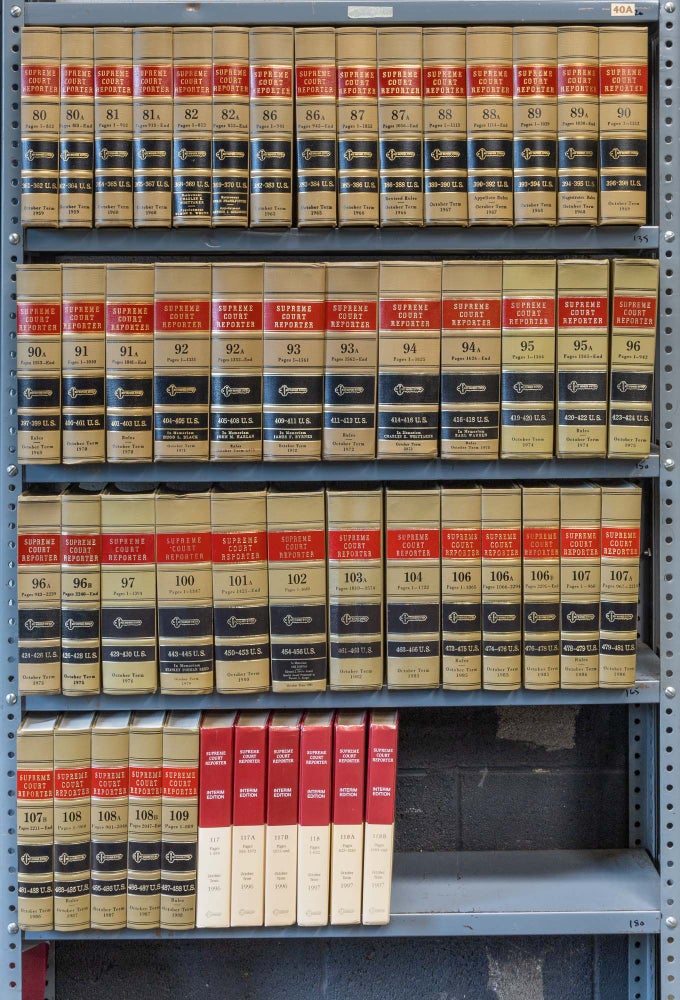 Item #47222 Supreme Court Reporter West's. 51 Miscellaneous vols. 11 linear feet. Thomson West.