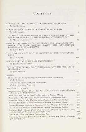 British Year Book of International Law. 1981.