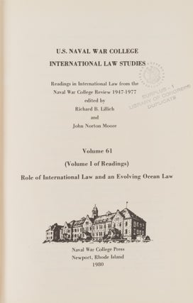 U.S. Naval War College International Studies. Volume 61