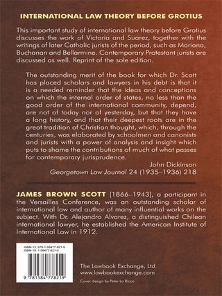 The Catholic Conception of International Law. Francisco de Vitoria...