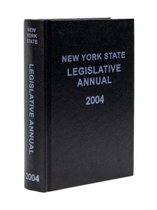 Item #49369 New York State Legislative Annual. 2004. Inc New York Legislative Service
