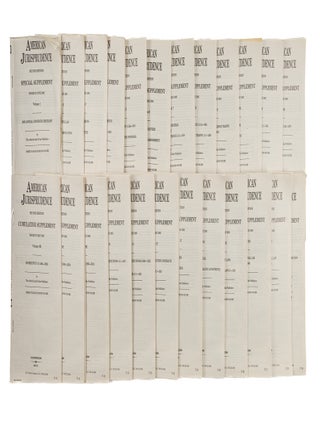 American Jurisprudence 2d. 2005 pocket part supplements Only