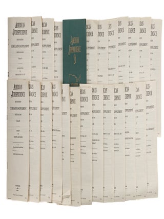 American Jurisprudence 2d. 2005 pocket part supplements Only